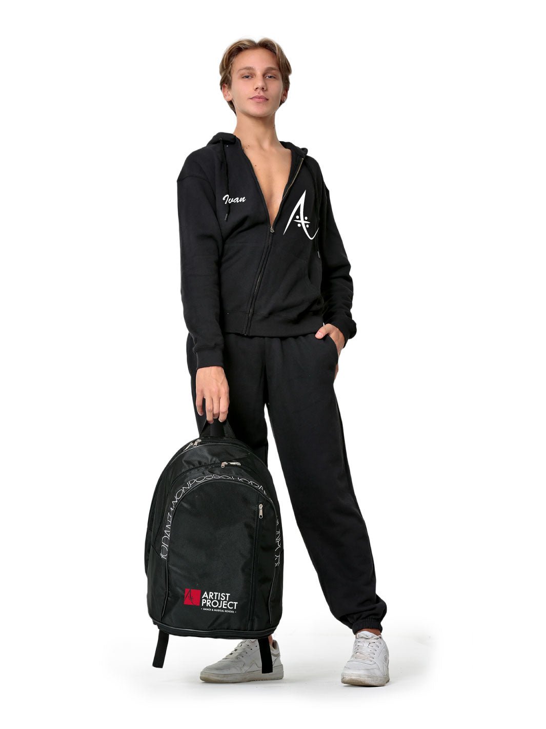 ARTIST PROJECT • zaino big school PERSONALIZZABILE - Non Posso, Ho Danza.