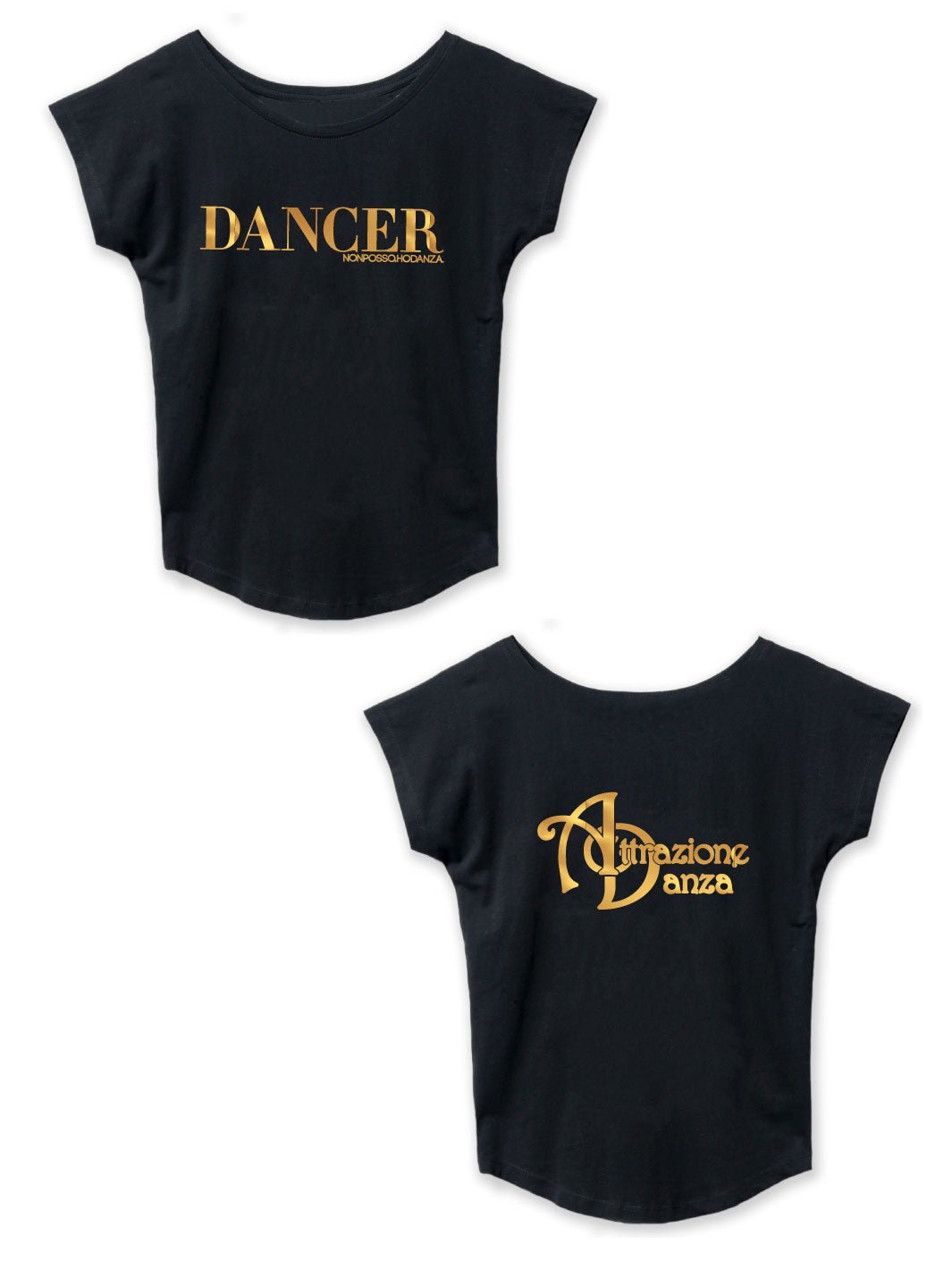 ATTRAZIONE DANZA • Tee LOOSE dancer - Non Posso, Ho Danza.