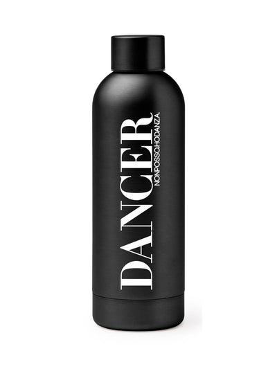 BORRACCIA TERMICA "DANCER" PERSONALIZZABILE - COLORE BLACK - Non Posso, Ho Danza.