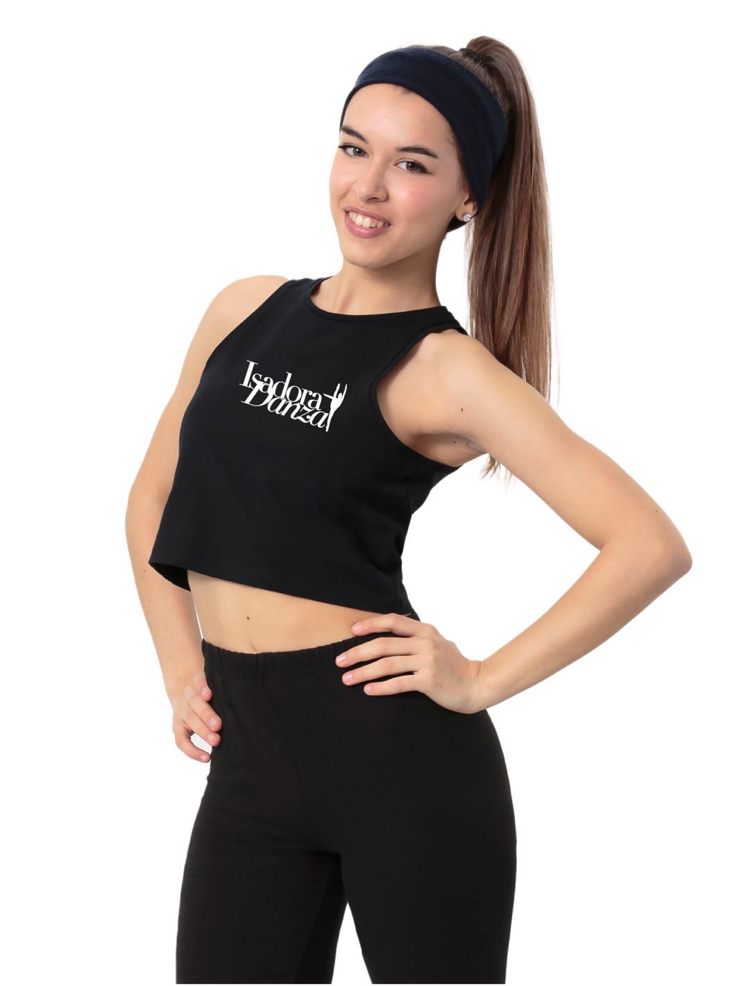 CENTRO ISADORA • TANK TOP CROP • LOGO STUDIO - Non Posso, Ho Danza.