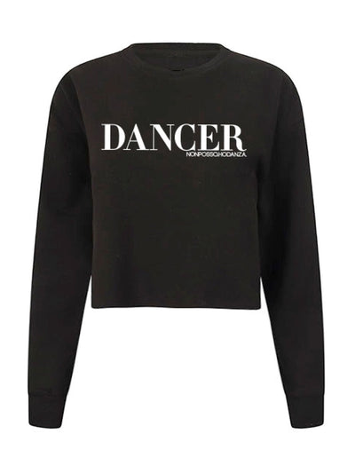 COMPLETO FELPA CROP & Flared Leggings - Non Posso, Ho Danza.