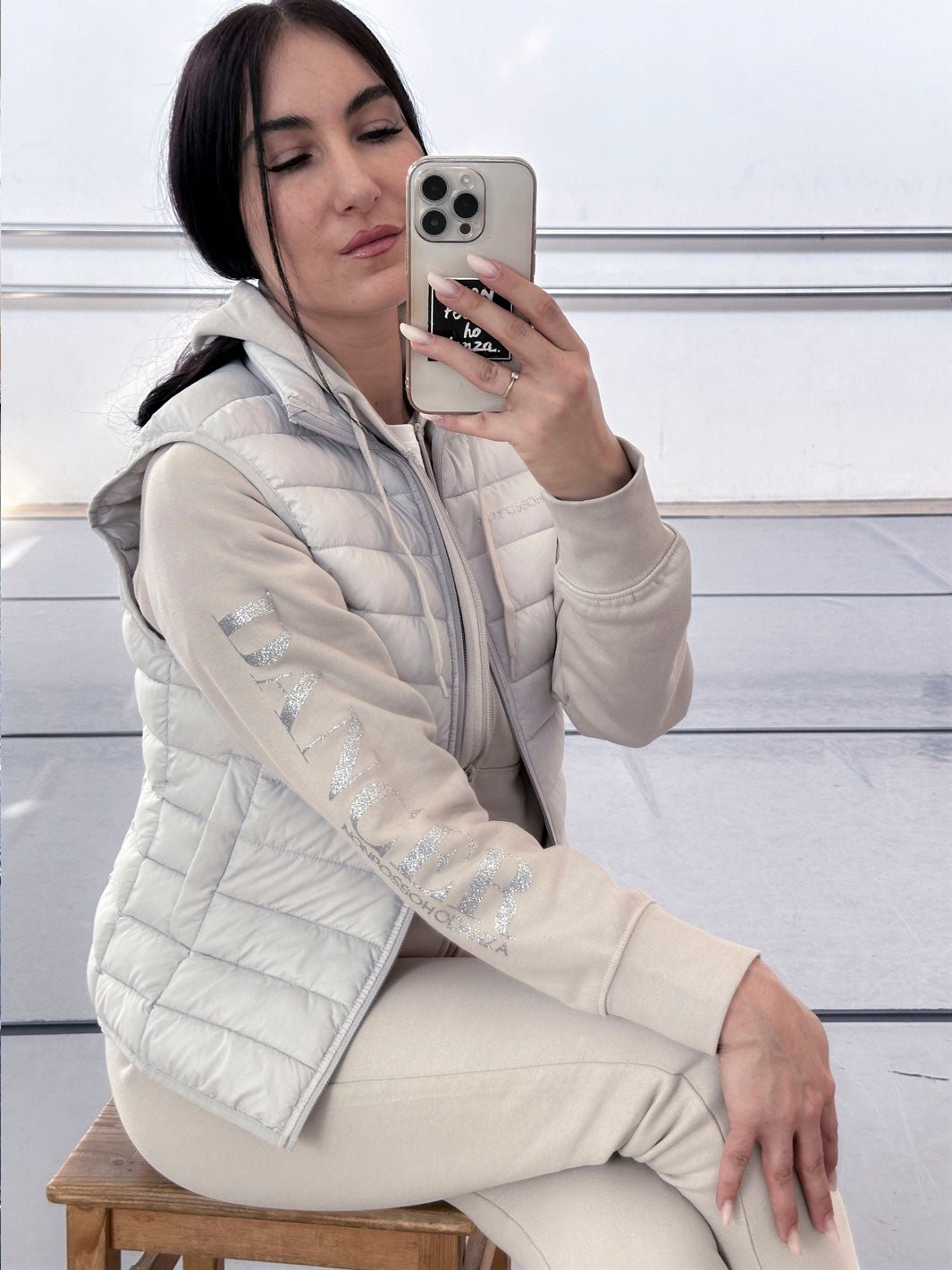 COMPLETO TUTA CLOUD DANCER • PERSONALIZZABILE - Non Posso, Ho Danza.