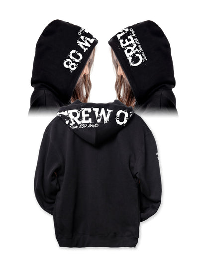 CREW 08 • FELPA ZIP SCUOLA KID DA 5/6 A 9/11 ANNI - Non Posso, Ho Danza.