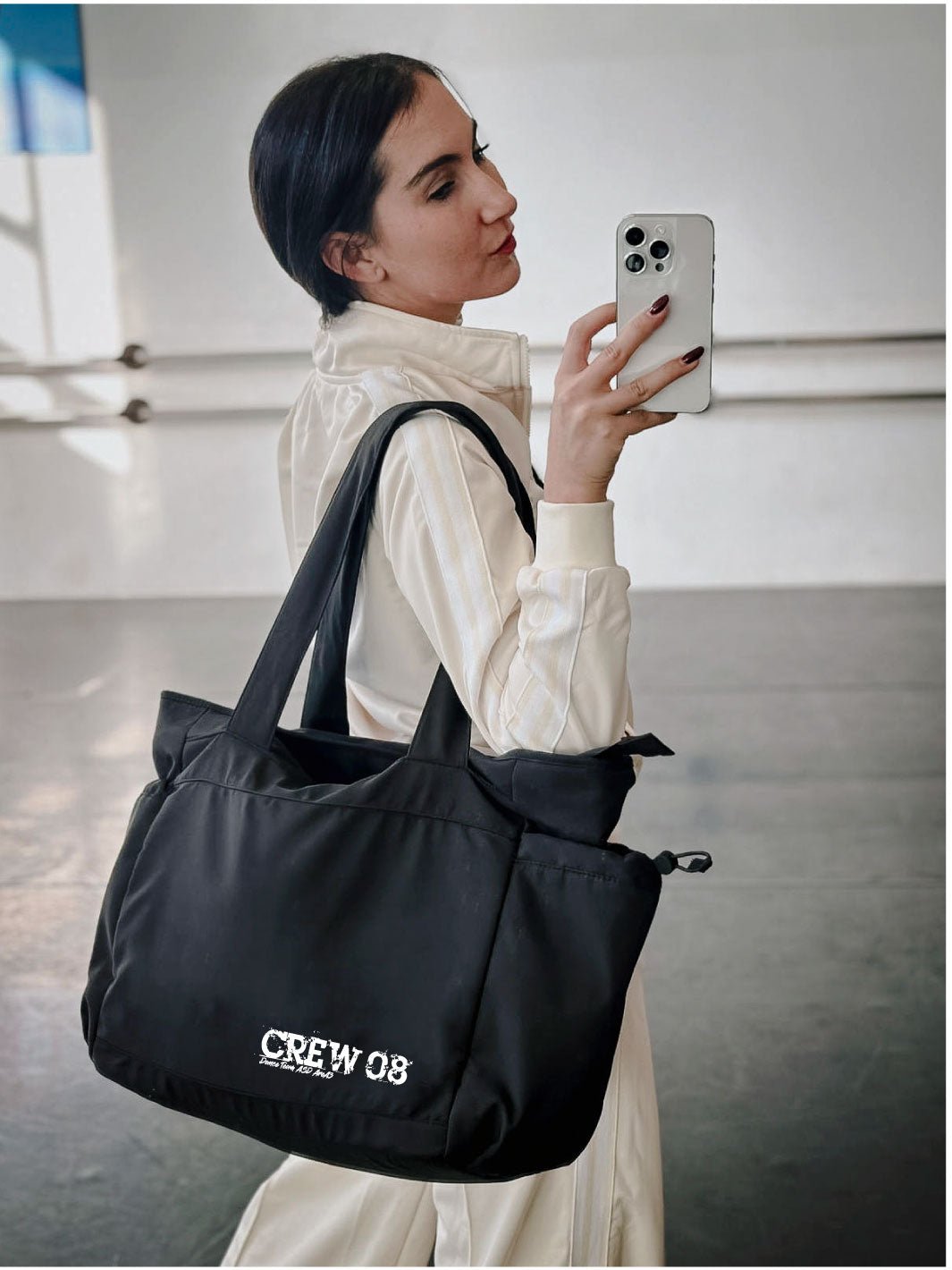 CREW 08 • Maxi tote baG • PERSONALIZZABILE - Non Posso, Ho Danza.