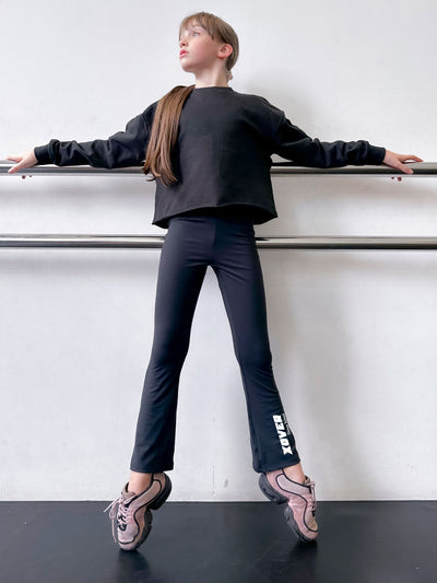 CROSS OVER LEGGINGS FLARED GIRL - Non Posso, Ho Danza.