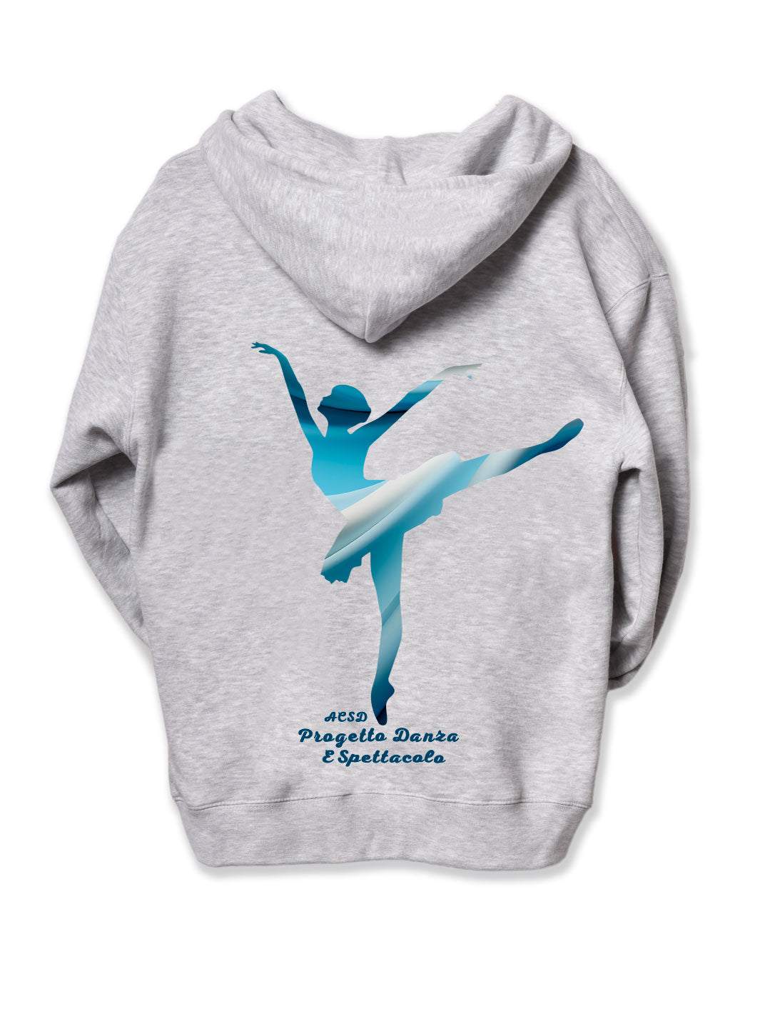 DANZA & SPETTACOLO • FELPA ZIP KID DA 5/6 A 9/11 ANNI - Non Posso, Ho Danza.