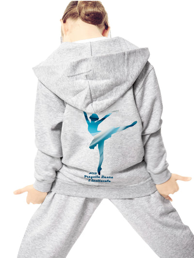 DANZA & SPETTACOLO • FELPA ZIP KID DA 5/6 A 9/11 ANNI - Non Posso, Ho Danza.