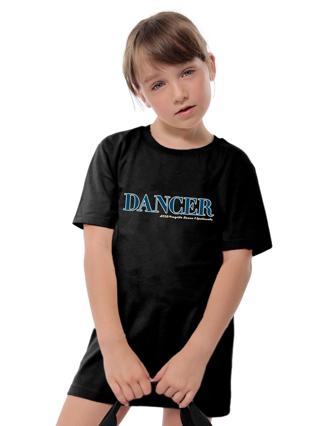 DANZA & SPETTACOLO • T - SHIRT KID DANCER BLACK DA 5 AANI A 11 ANNI - Non Posso, Ho Danza.