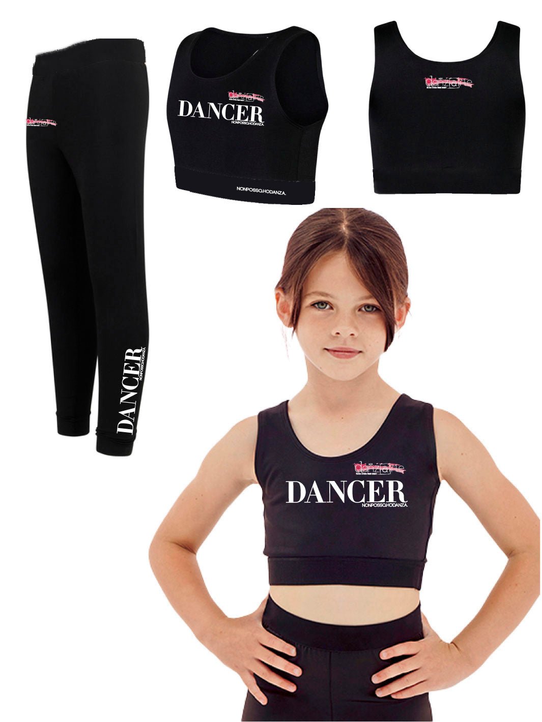 DANZARTE • TWIN SET T-SHIRT & LEGGINGS - Non Posso, Ho Danza.