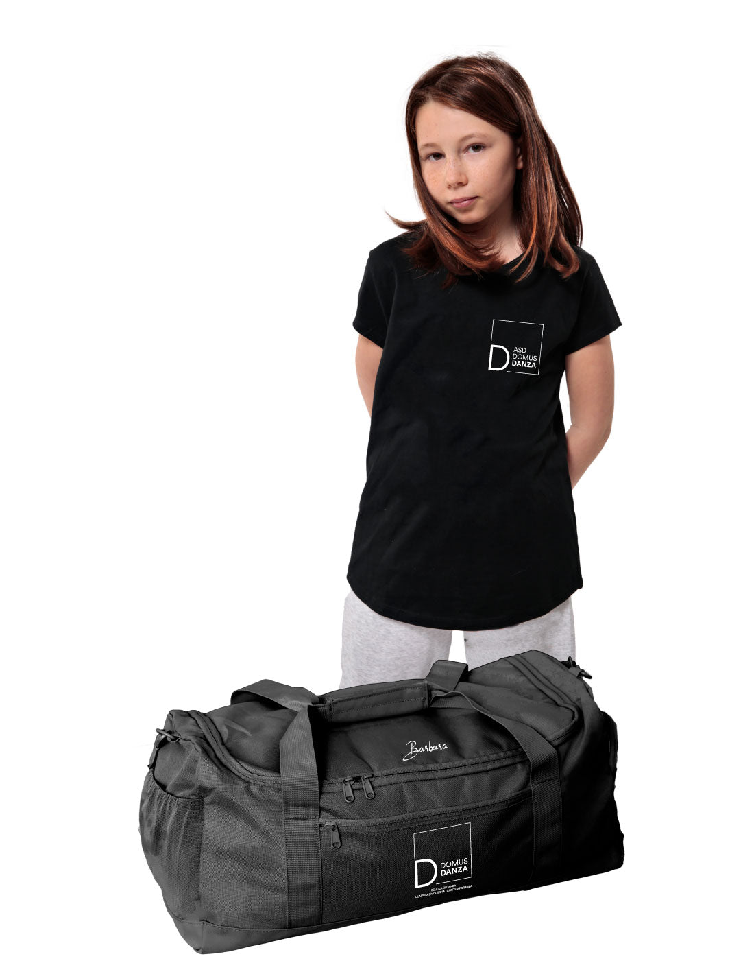 DOMUS DANZA • BAG KID PERSONALIZZABILE CON NOME - Non Posso, Ho Danza.