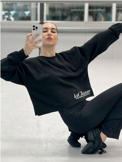 FELPA CROP ICONIC - LACLASSE - Non Posso, Ho Danza.