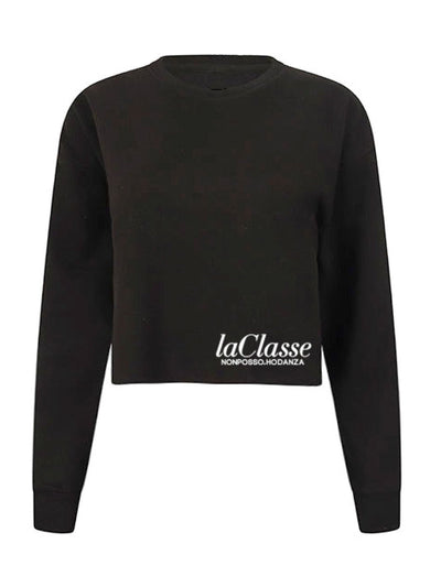 FELPA CROP ICONIC - LACLASSE - Non Posso, Ho Danza.