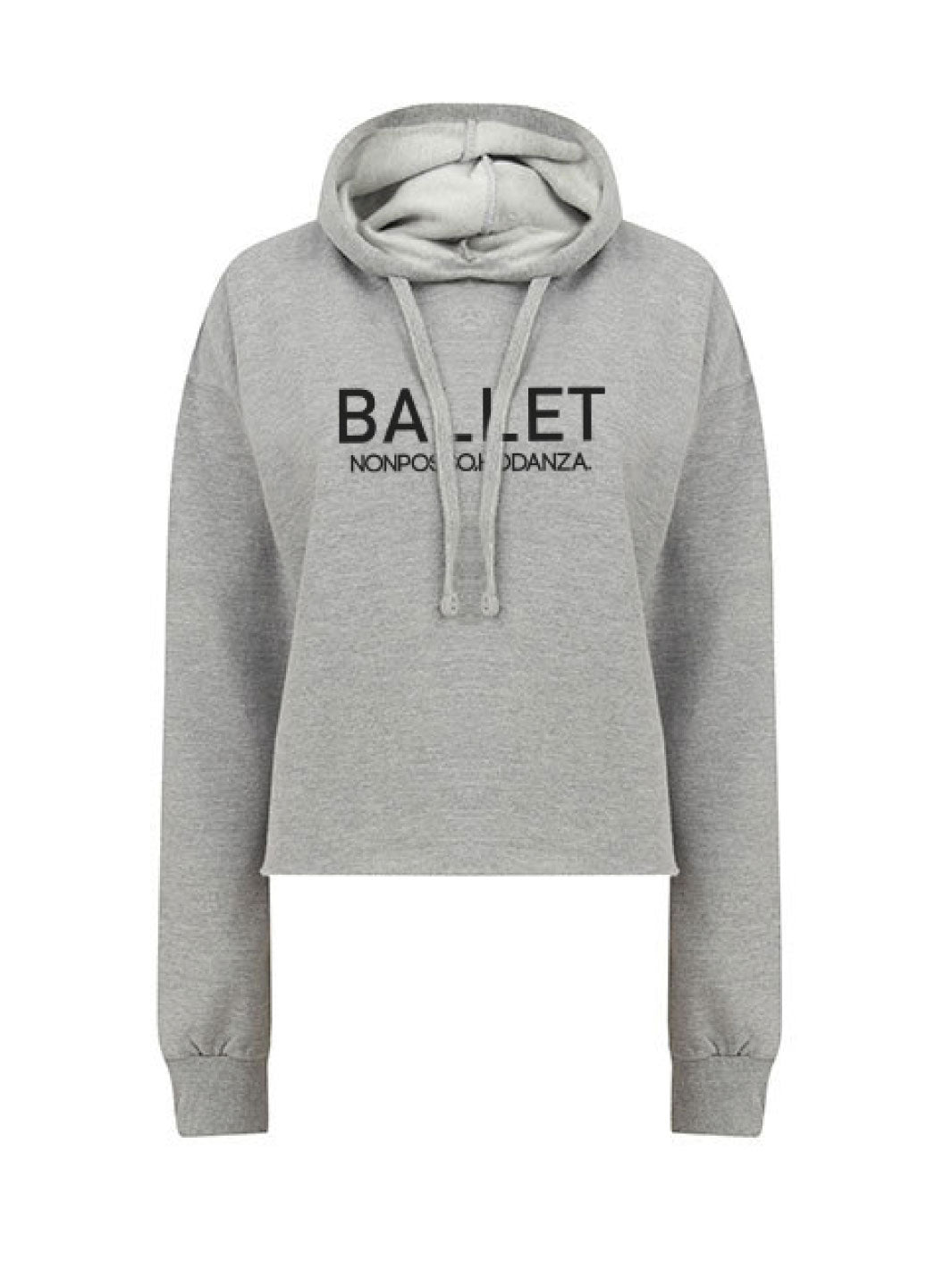 felpa Cropped Slounge - GREY MELANGE - Non Posso, Ho Danza.