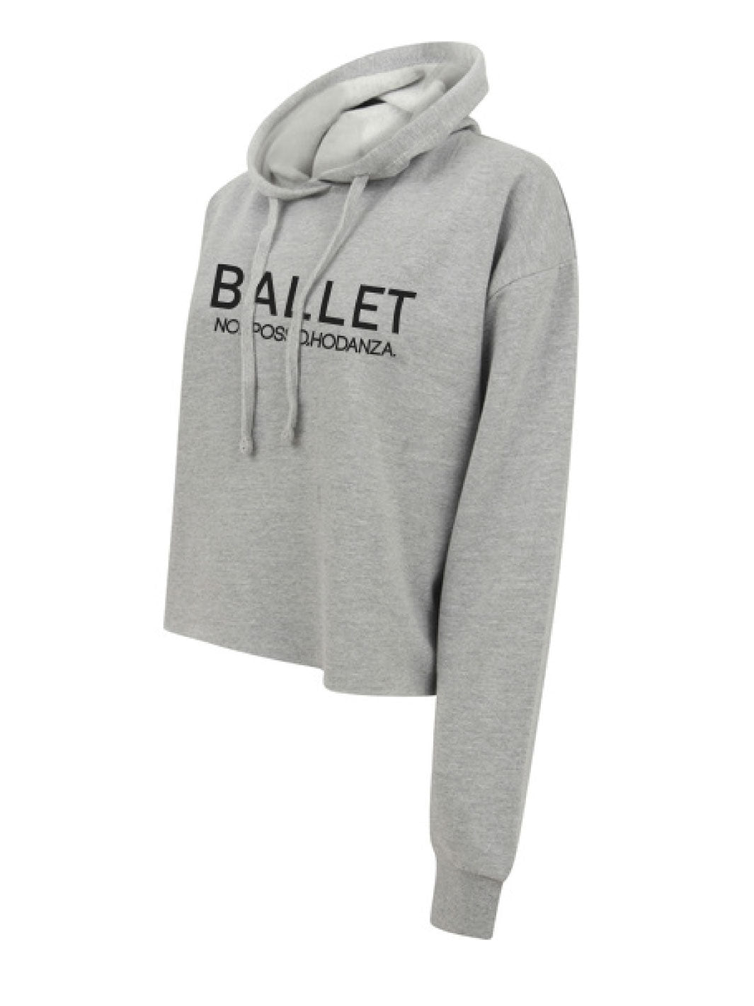 felpa Cropped Slounge - GREY MELANGE - Non Posso, Ho Danza.