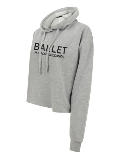 felpa Cropped Slounge - GREY MELANGE - Non Posso, Ho Danza.