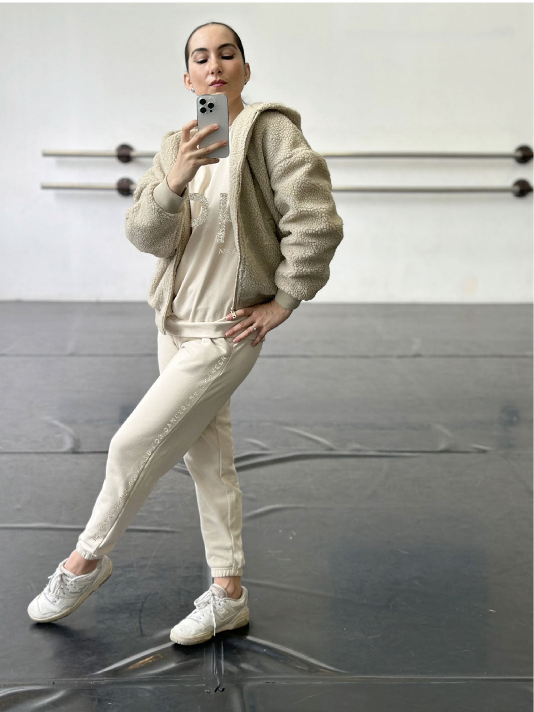 FELPA Fashion Sweat Light Stone - Non Posso, Ho Danza.