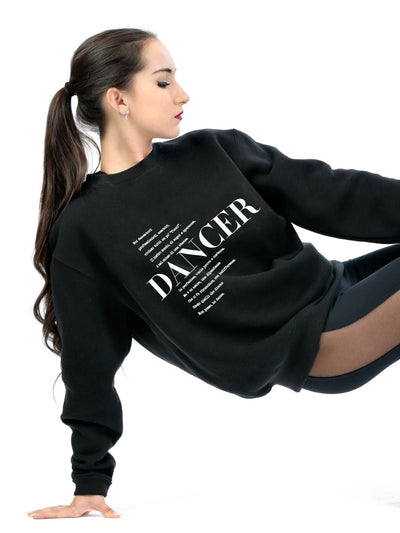 FELPA ICONIC - DANCER - Non Posso, Ho Danza.