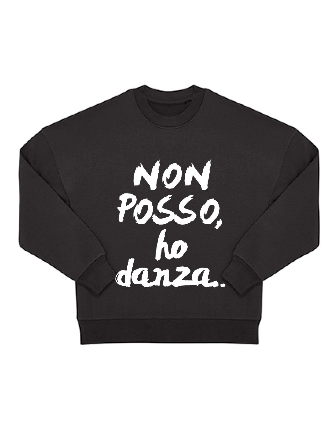 FELPA ICONIC - LOGO NON POSSO HO DANZA - Non Posso, Ho Danza.