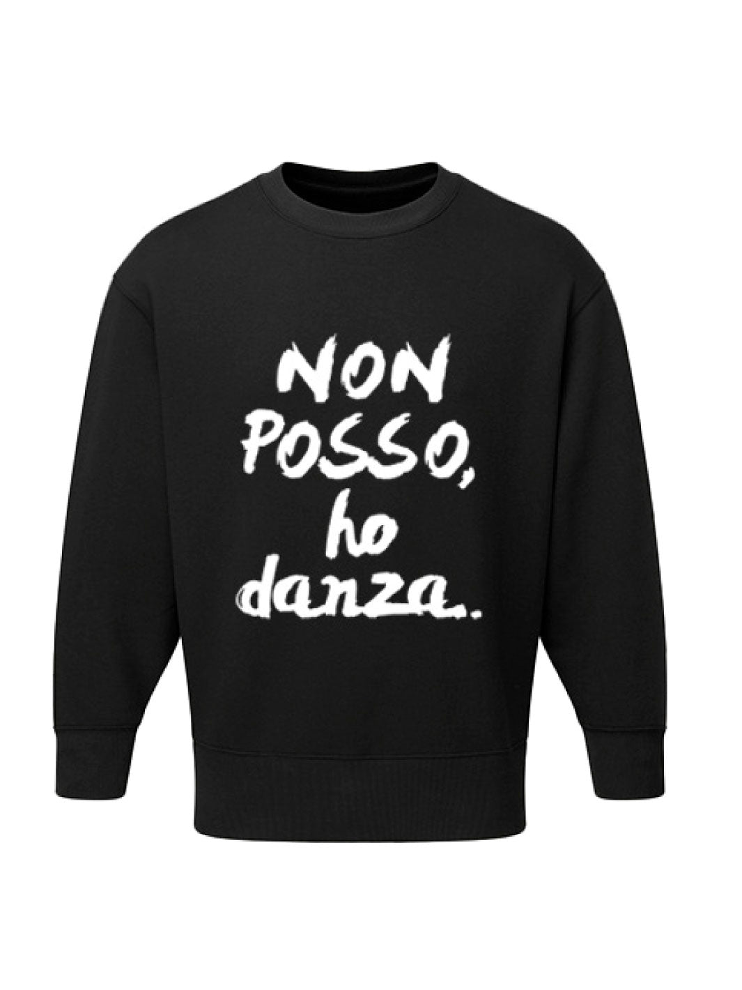 FELPA ICONIC - LOGO NON POSSO HO DANZA - Non Posso, Ho Danza.