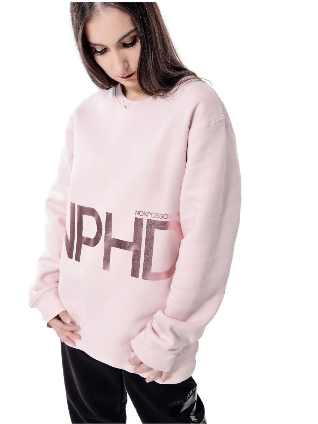 FELPA ICONIC - NPHD SOFT GOLD ROSE - Non Posso, Ho Danza.