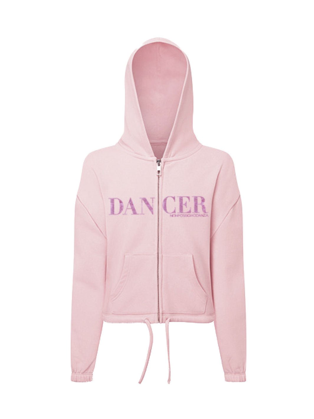 FELPA ZIP LIGHT ROSE - Dancer Girl - Non Posso, Ho Danza.
