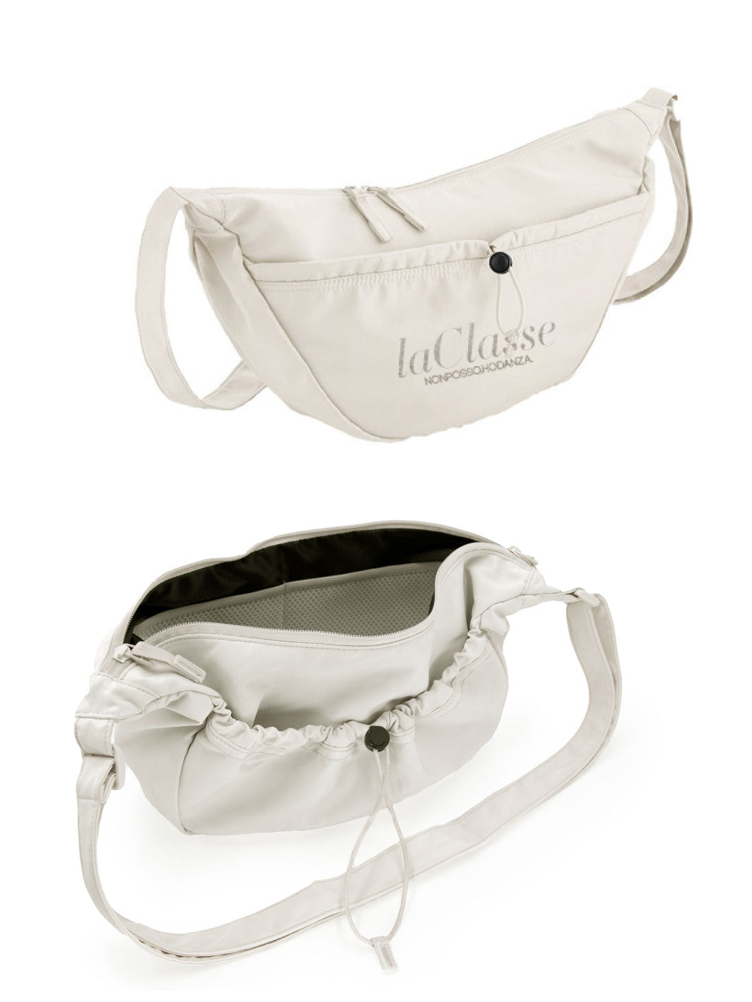 PUFFY HOBO BAG - colore cloud