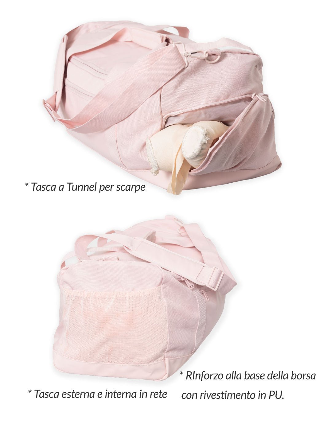 IPDP • BAG CLASSIC SCHOOL - big SIZE - PERSONALIZZABILE - Non Posso, Ho Danza.