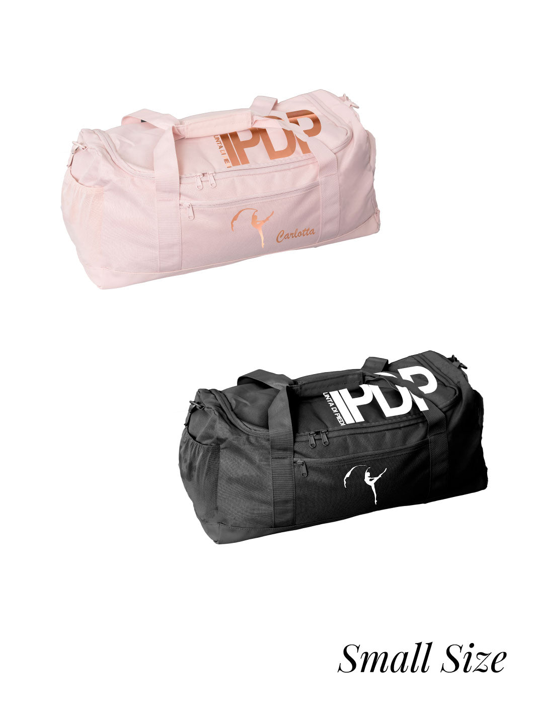 IPDP • BAG CLASSIC SCHOOL - SMALL SIZE KID - PERSONALIZZABILE - Non Posso, Ho Danza.