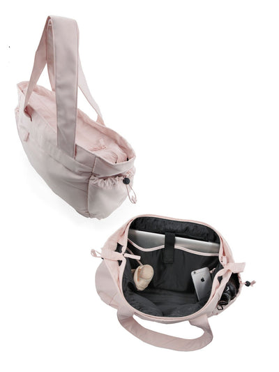 IPDP • Maxi tote bag, Black & Soft Pink - Non Posso, Ho Danza.