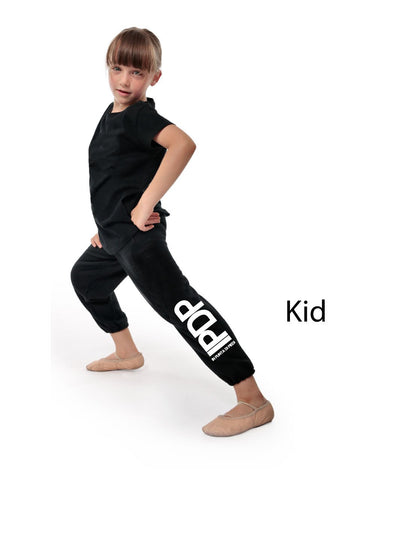 IPDP • PANTALONE SCHOOL KID LOGO WHITE - Non Posso, Ho Danza.