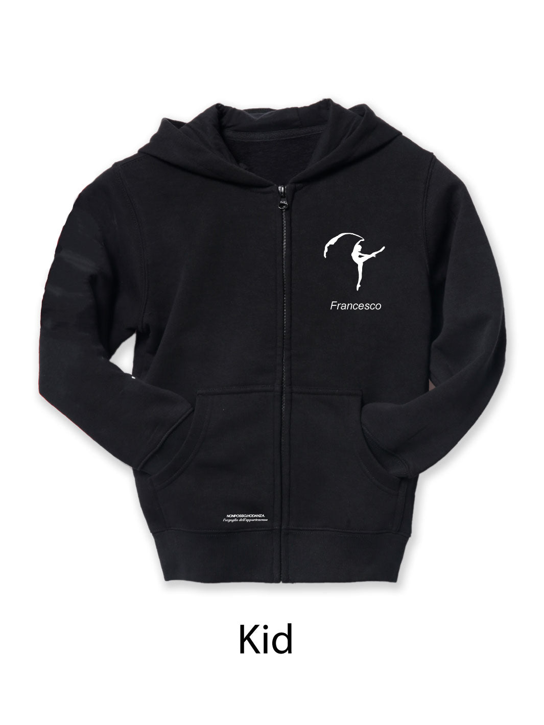 IPDP • ZIP SCHOOL KID LOGO WHITE - Non Posso, Ho Danza.
