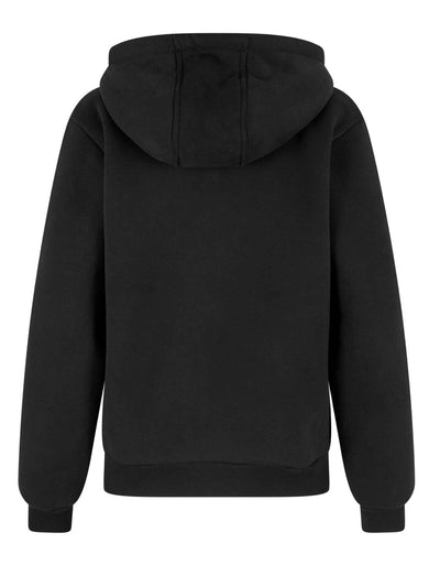 JACKET Bonded Sherpa Zip Hoody - BLACK - Non Posso, Ho Danza.