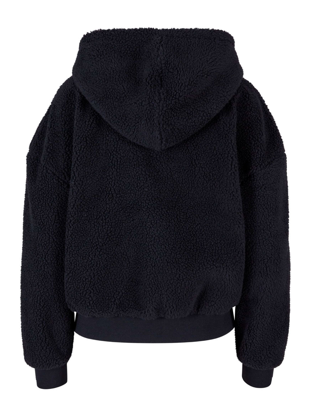 JACKET Fashion Sherpa Zip Hoody - BLACK - Non Posso, Ho Danza.