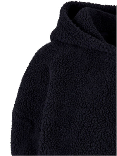 JACKET Fashion Sherpa Zip Hoody - BLACK - Non Posso, Ho Danza.