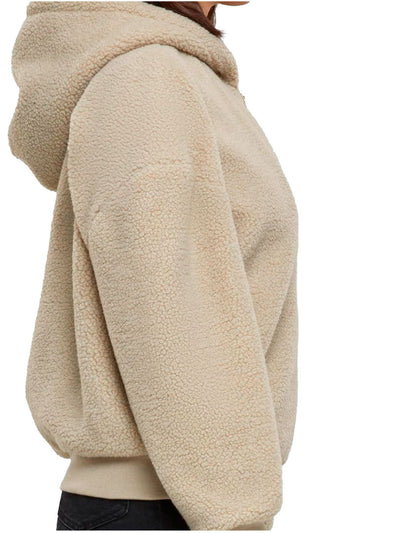 JACKET Fashion Sherpa Zip Hoody - NATURAL - Non Posso, Ho Danza.