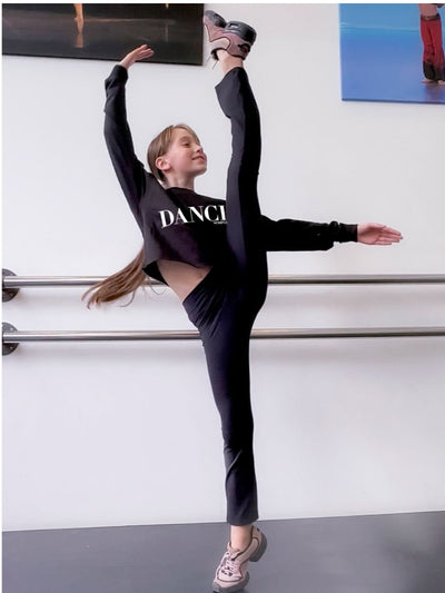LEGGINGS FLARED GIRL - Non Posso, Ho Danza.
