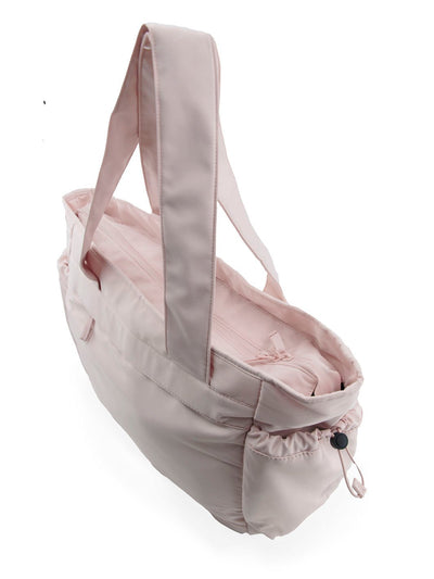 MAXI TOTE BAG PUFFY MULTITASKING - PINK/DANCER PERSONALIZZABILE - Non Posso, Ho Danza.