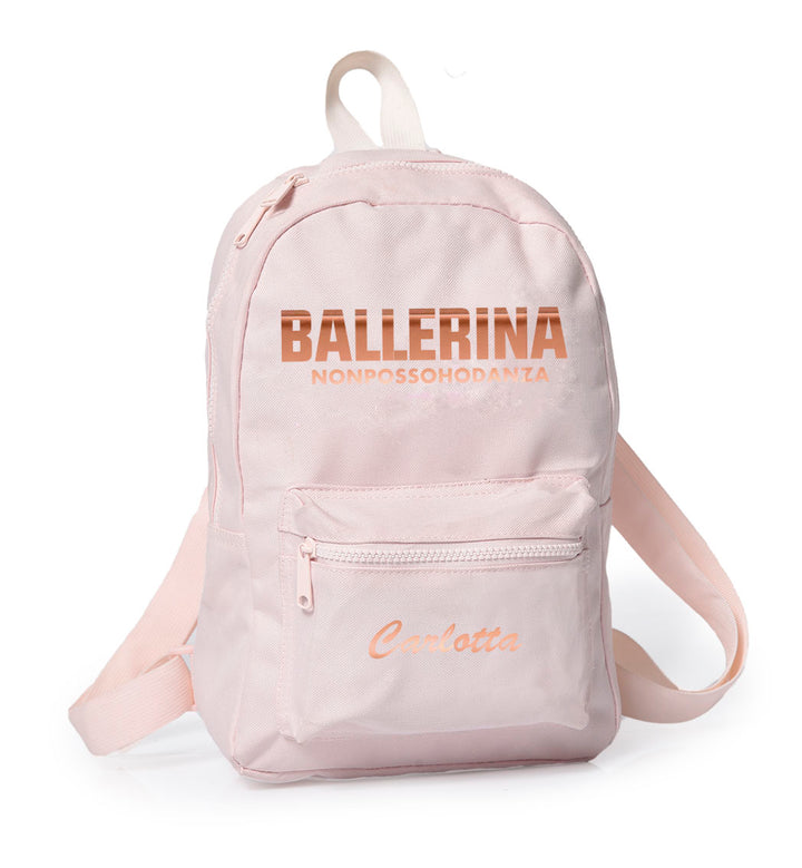 Mini zainetto Danza colore pink, zaino danza per bambini, mini