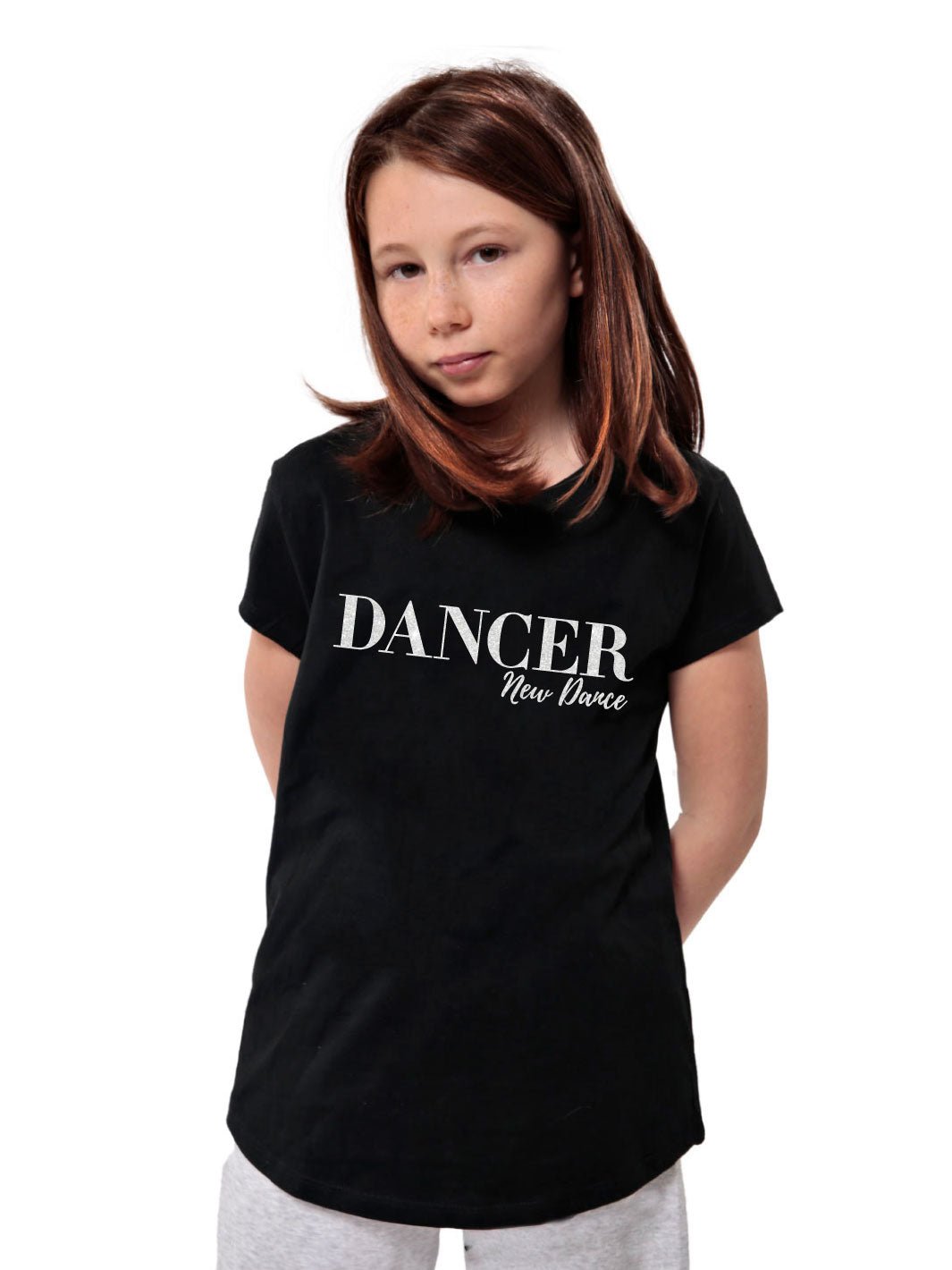NEW DANCE • T - SHIRT KID LOGO DANCER - Non Posso, Ho Danza.