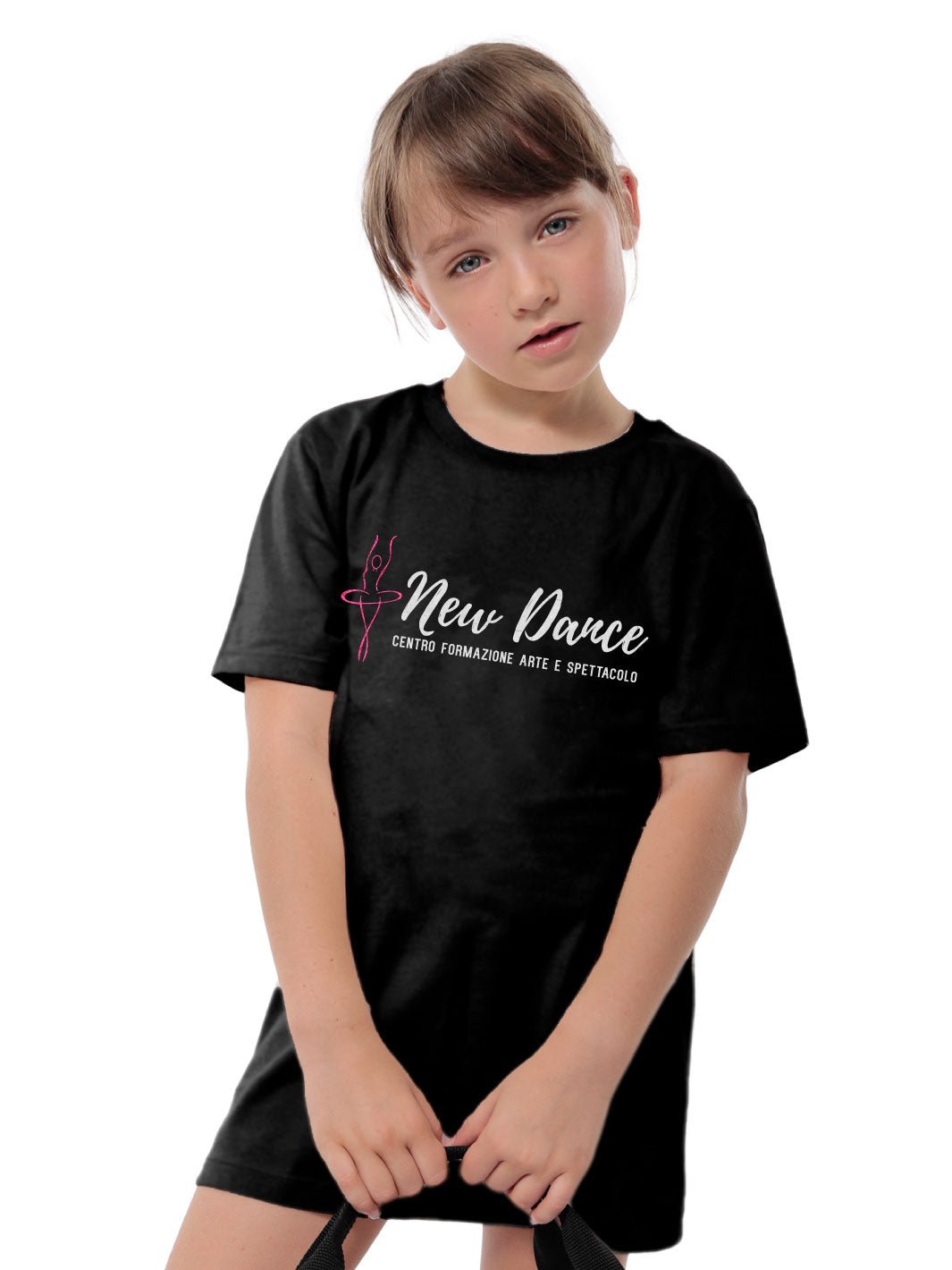 NEW DANCE • T - SHIRT KID LOGO SCHOOL - Non Posso, Ho Danza.