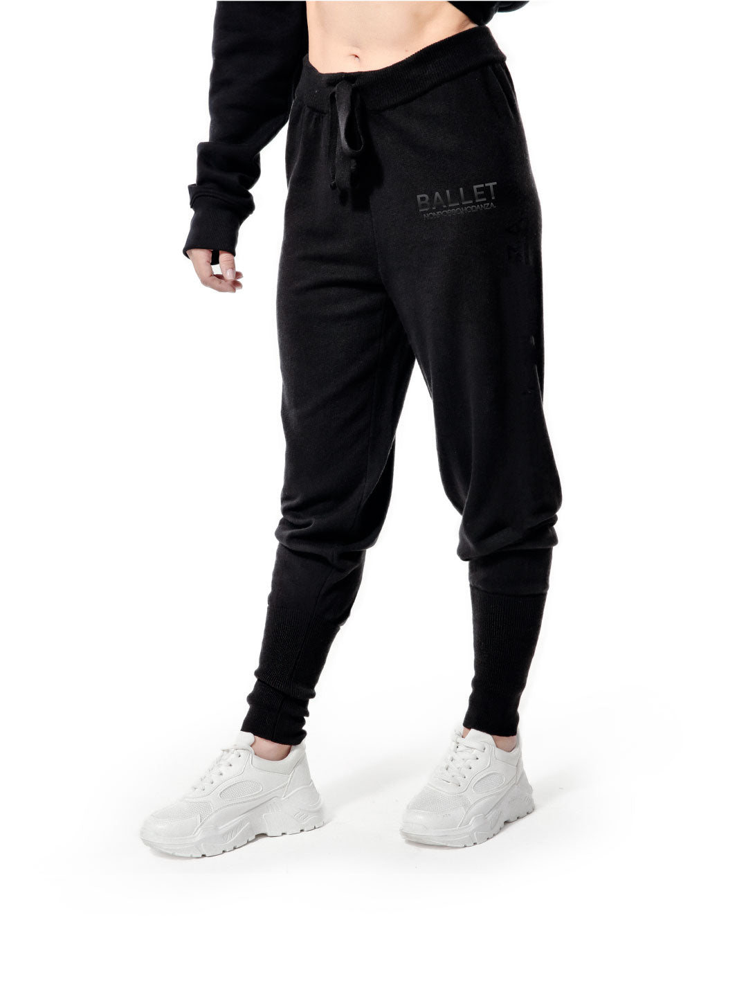 PANTA ACCADEMICO LANA LOGO BALLET STUDIO - Non Posso, Ho Danza.