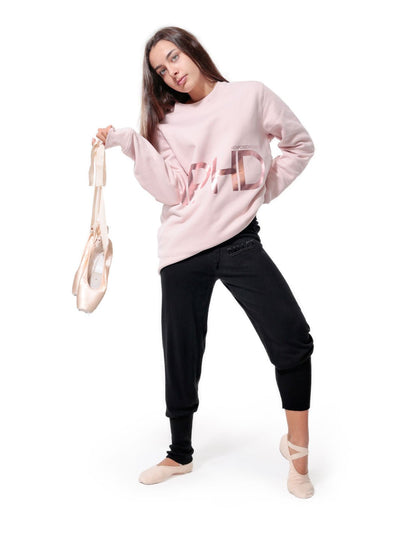 PANTA ACCADEMICO LANA LOGO BALLET STUDIO - Non Posso, Ho Danza.