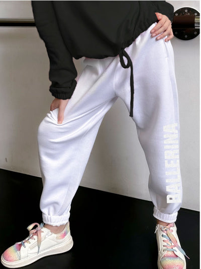 PANTALONE BALLERINA WHITE Girl - Non Posso, Ho Danza.