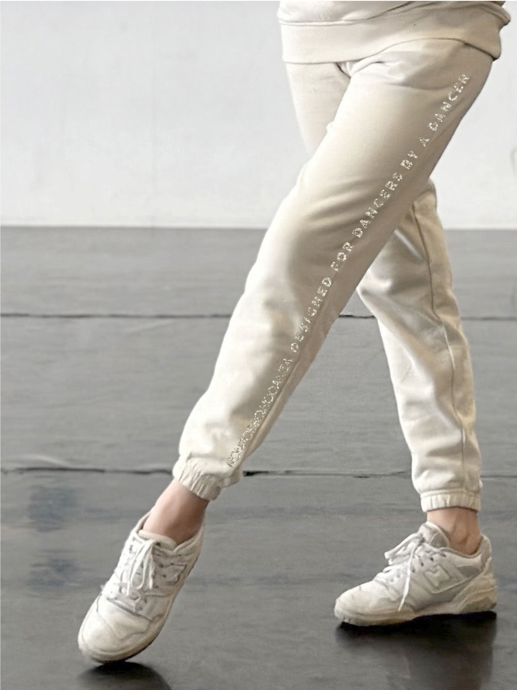 PANTALONE FELPA Fashion Sweat Light Stone - Non Posso, Ho Danza.