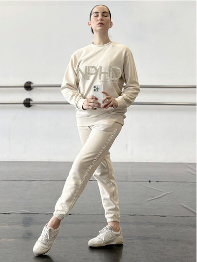 PANTALONE FELPA Fashion Sweat Light Stone - Non Posso, Ho Danza.
