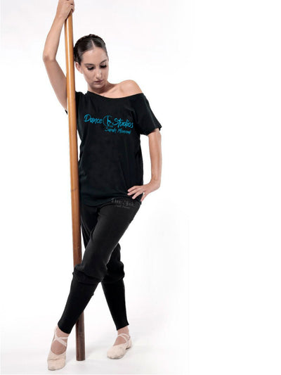 SARAH MENCONI • PANTA ACCADEMICO LANA LOGO DANCER - Non Posso, Ho Danza.