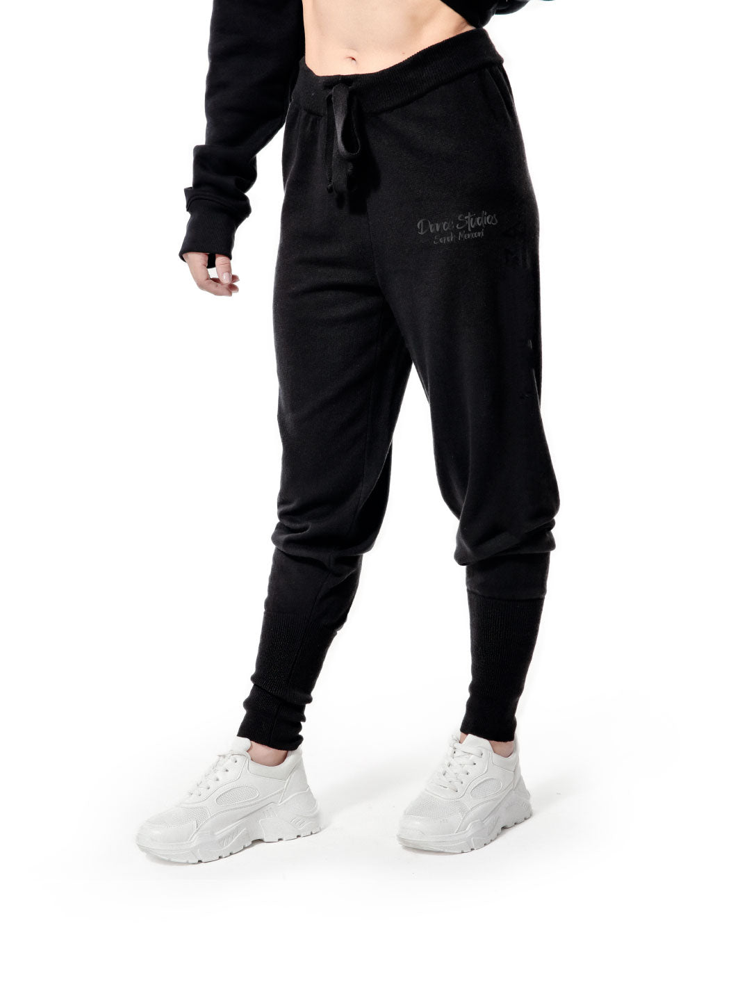 SARAH MENCONI • PANTA ACCADEMICO LANA LOGO DANCER - Non Posso, Ho Danza.