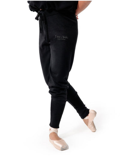 SARAH MENCONI • PANTA ACCADEMICO LANA LOGO DANCER - Non Posso, Ho Danza.