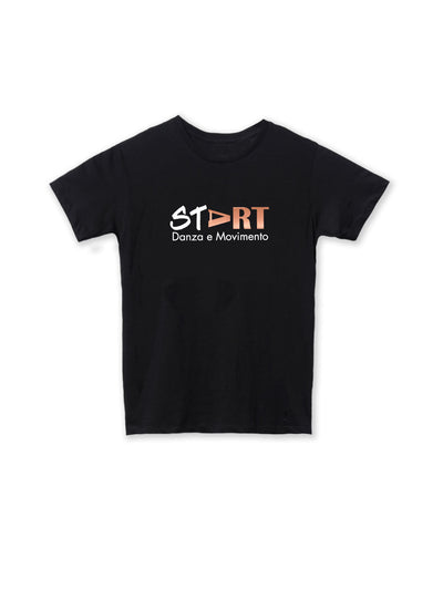 START • T - SHIRT UNISEX - BLACK & SOFT ROSE - Non Posso, Ho Danza.