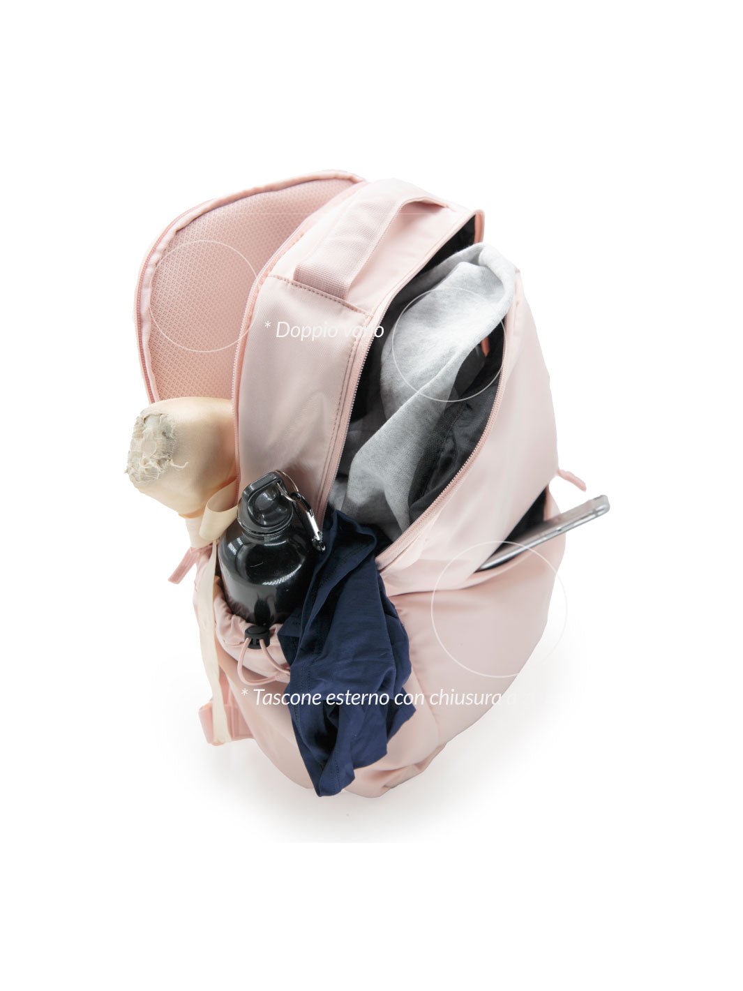 START • ZAINO MULTISKATING SOFT PINK - Non Posso, Ho Danza.